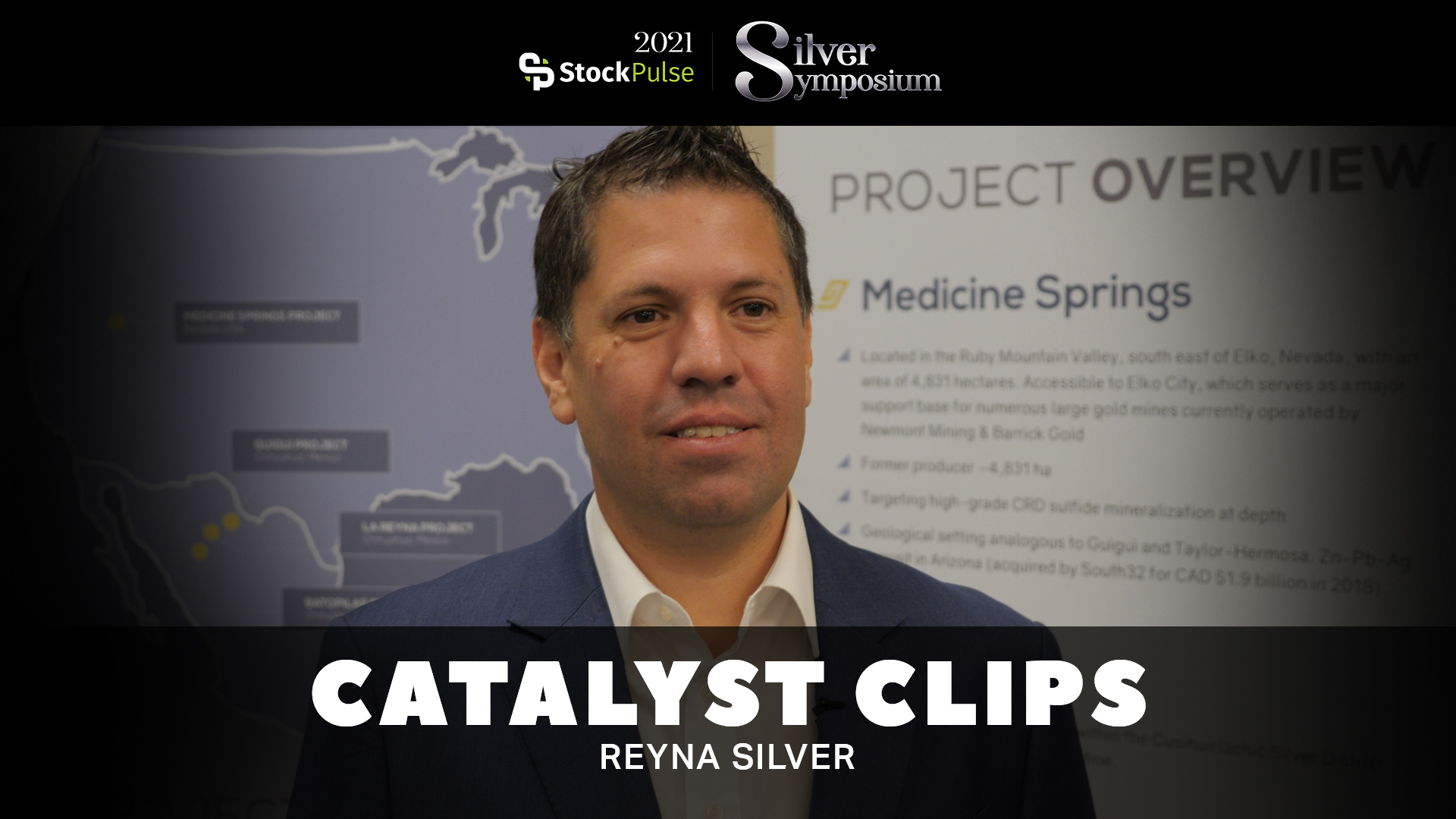 2021 StockPulse Silver Symposium Catalyst Clips | Jorge Ramiro Monroy of Reyna Silver